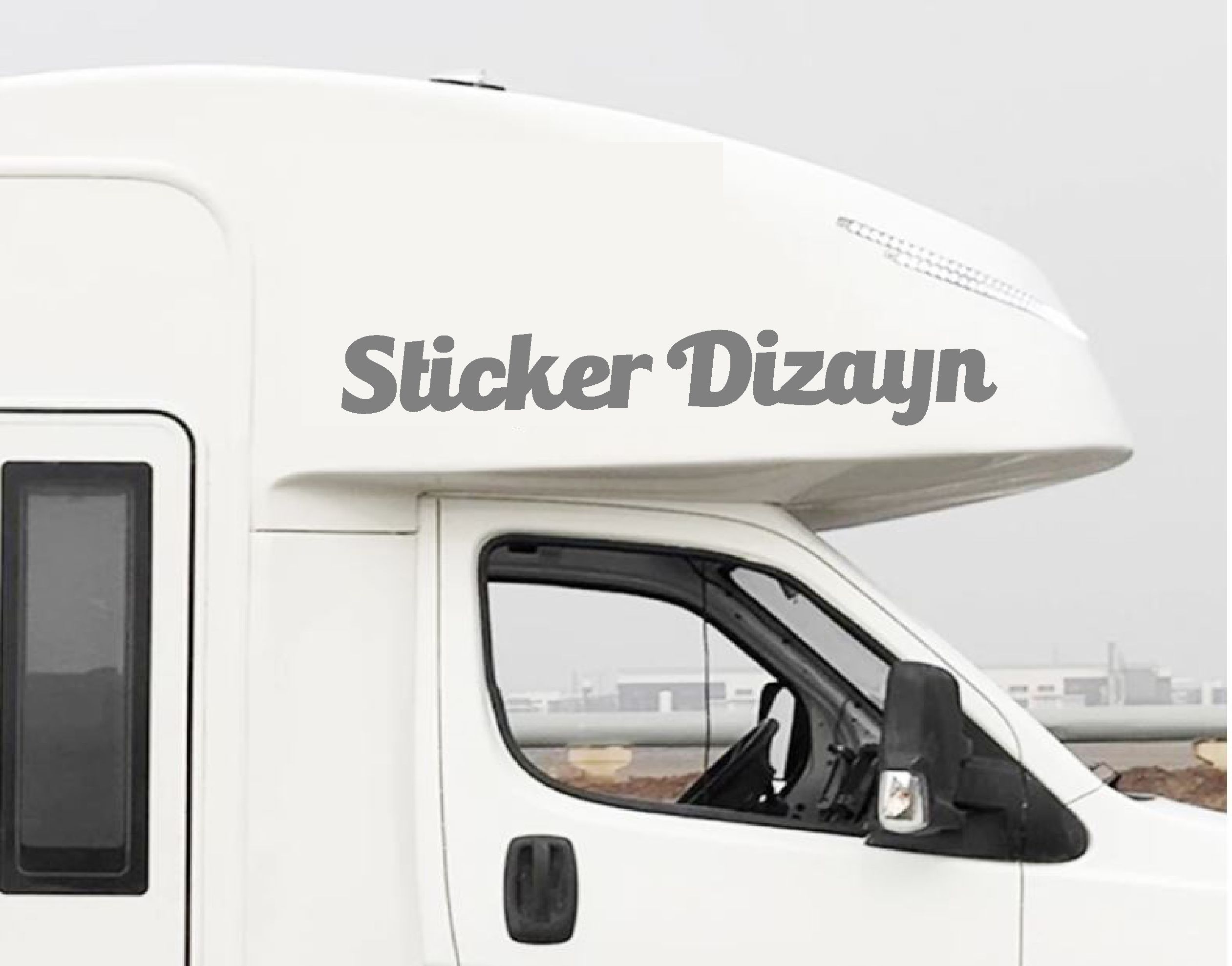 Ki̇şi̇ye Özel Yazı - 2 Adet Isi̇m Soyi̇si̇m Yazı - Araba - Oto - Araç -Motosi̇klet - Karavan Sti̇cker Eti̇ket 00096 60 Cm 