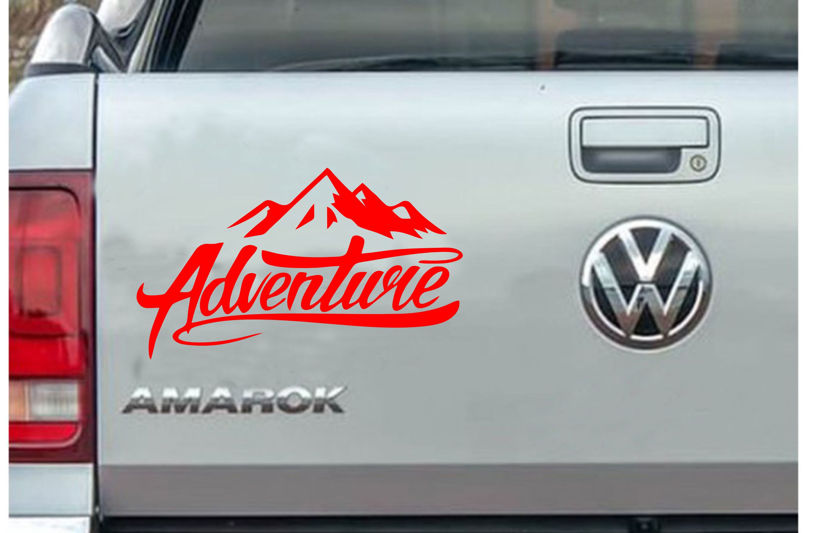 Adventure Dağ Kamp Karavan Offroad 4X4 Sti̇cker Araba Oto Motosi̇klet Karavan Sti̇cker 00007 50X29 Cm 