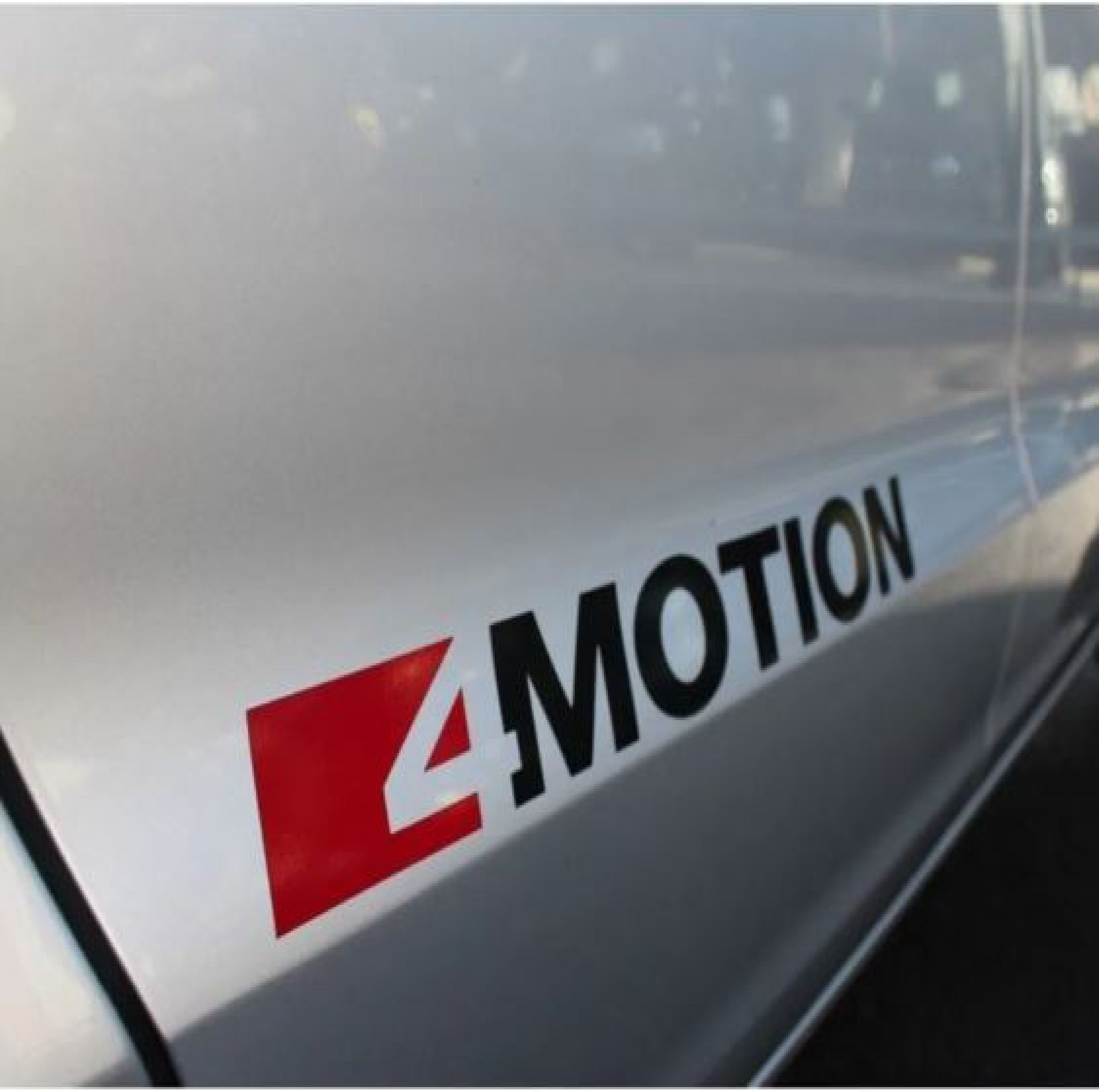 Volkswagen 4 Moti̇on Sti̇cker 2 Adet 00600 15X2 Cm