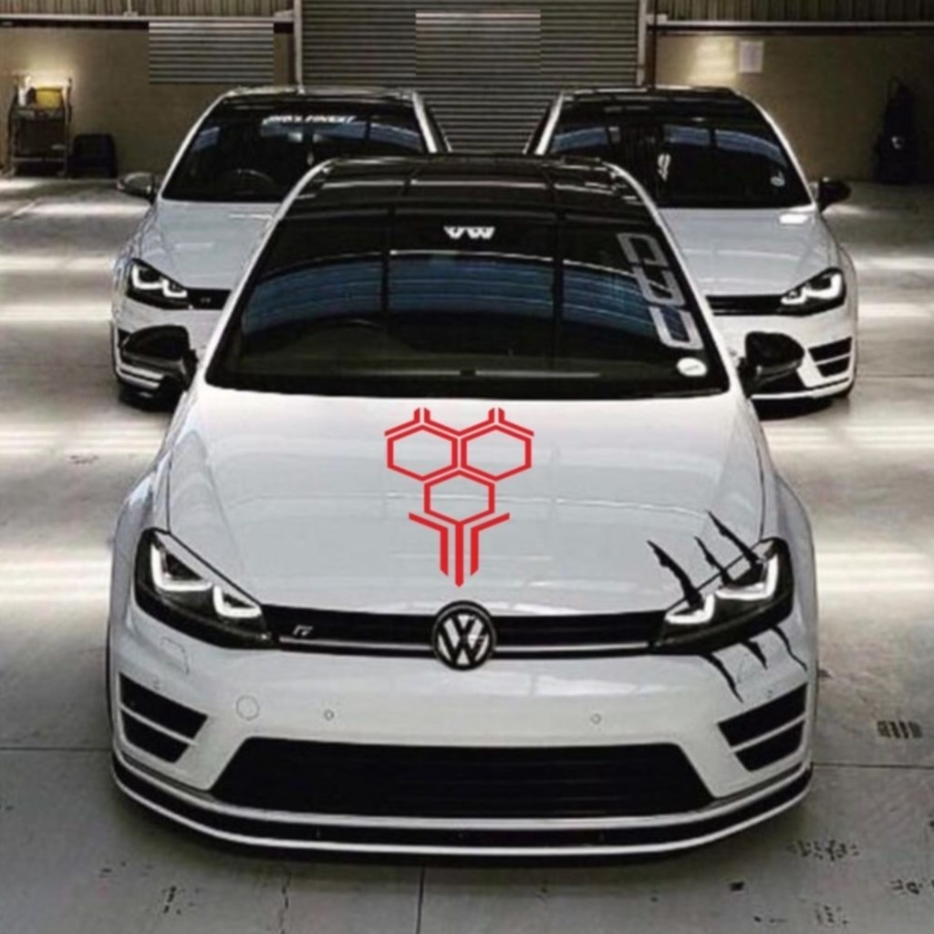 Kaput Petek Sti̇cker Oto Araba Sti̇cker (486642176) Kırmızı