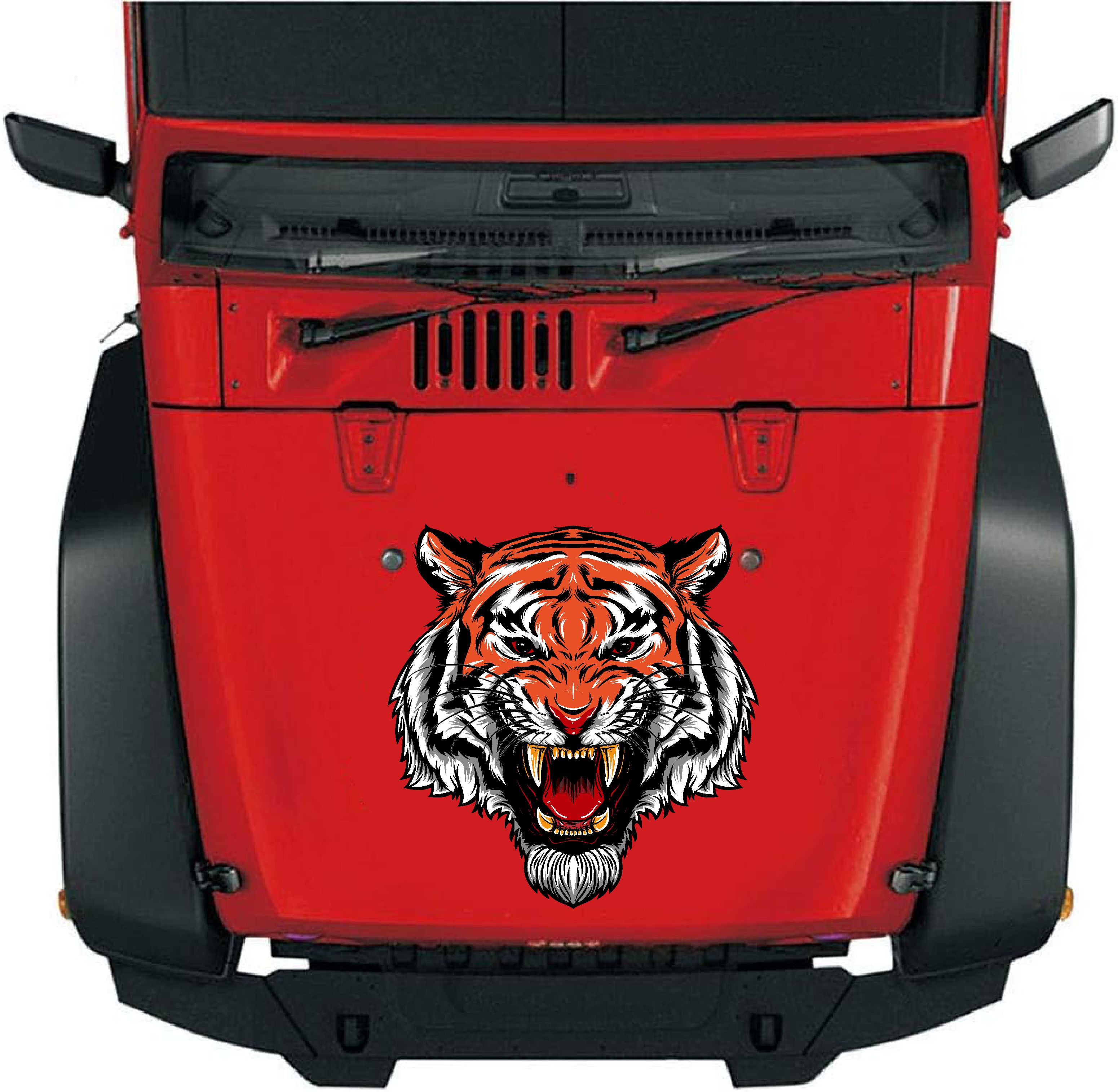 Kaplan Sti̇cker - Araba Oto Motosi̇klet Karavan Cam Sti̇cker - 00246 10X9 Cm 
