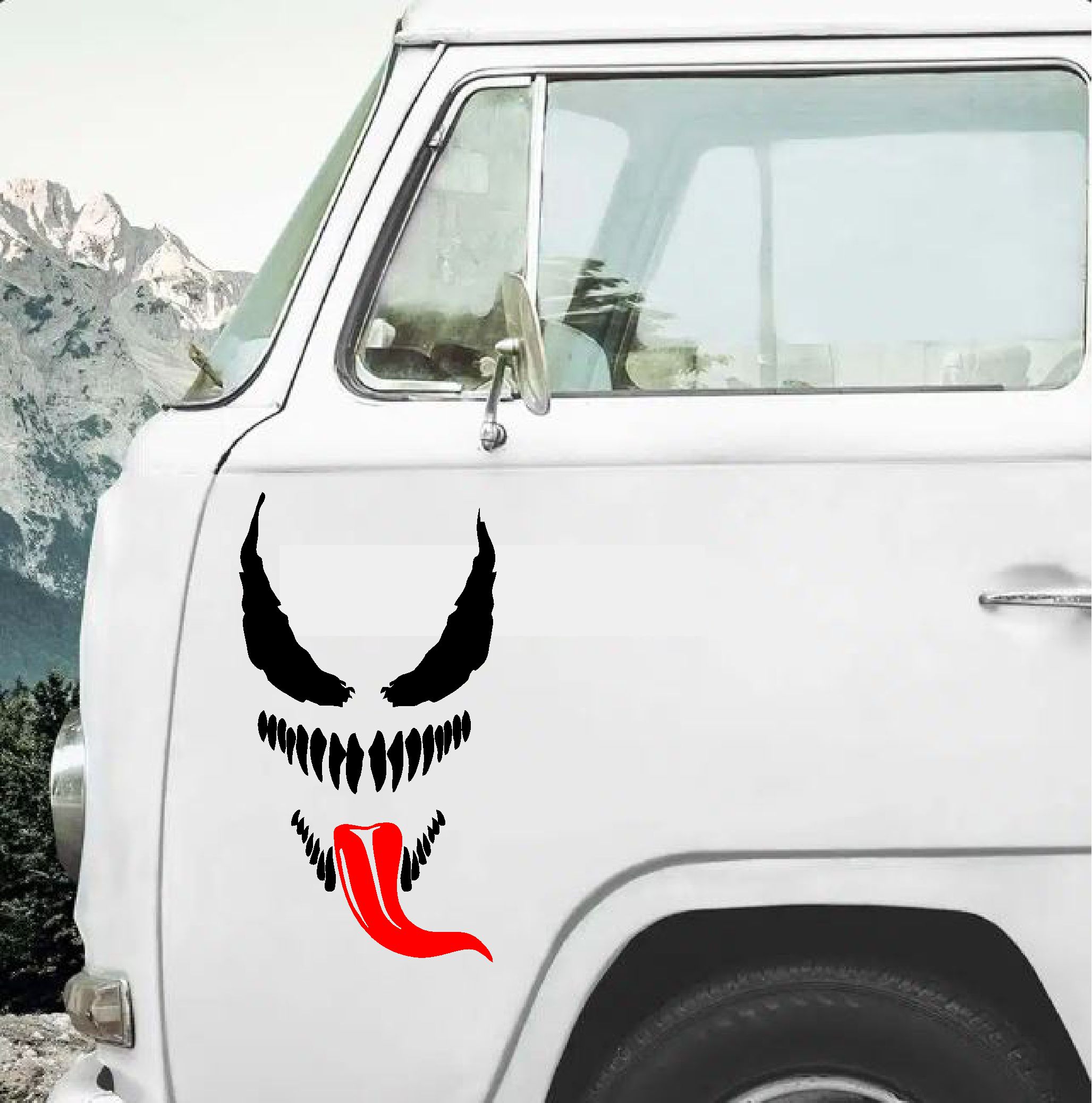 Venom Korkunç Öfke Sti̇cker - Araba Oto Motosi̇klet Karavan Cam Sti̇cker - 00138 12X7 Cm 