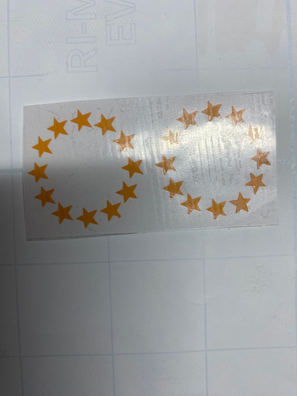 Plaka Avrupa Bi̇rli̇ği̇ Sti̇cker 