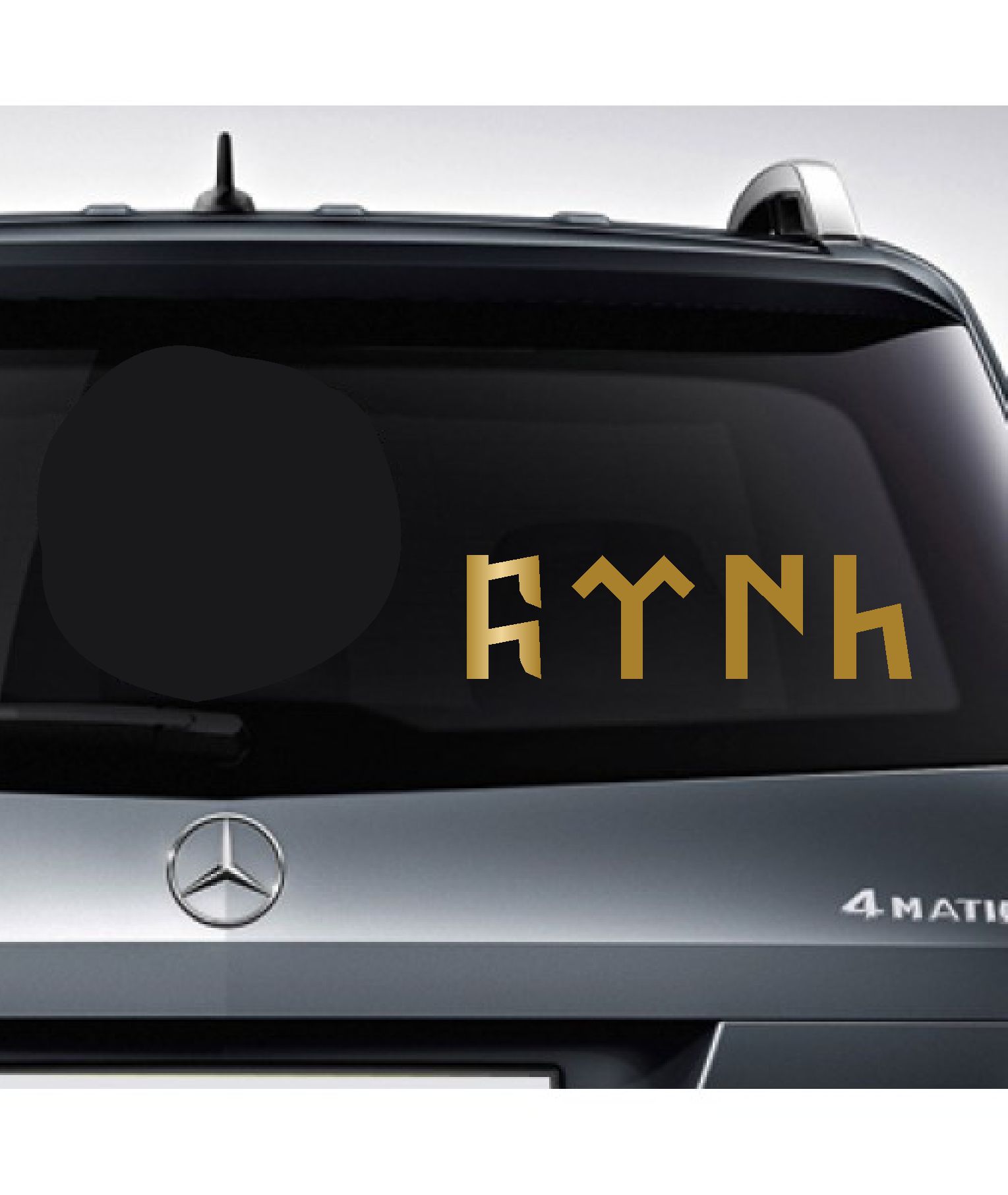 Göktürkçe Türk Sti̇cker, Göktük, Araba Oto Motosi̇klet Karavan Sti̇cker, Oto Sti̇cker, 00348 15X4 Cm