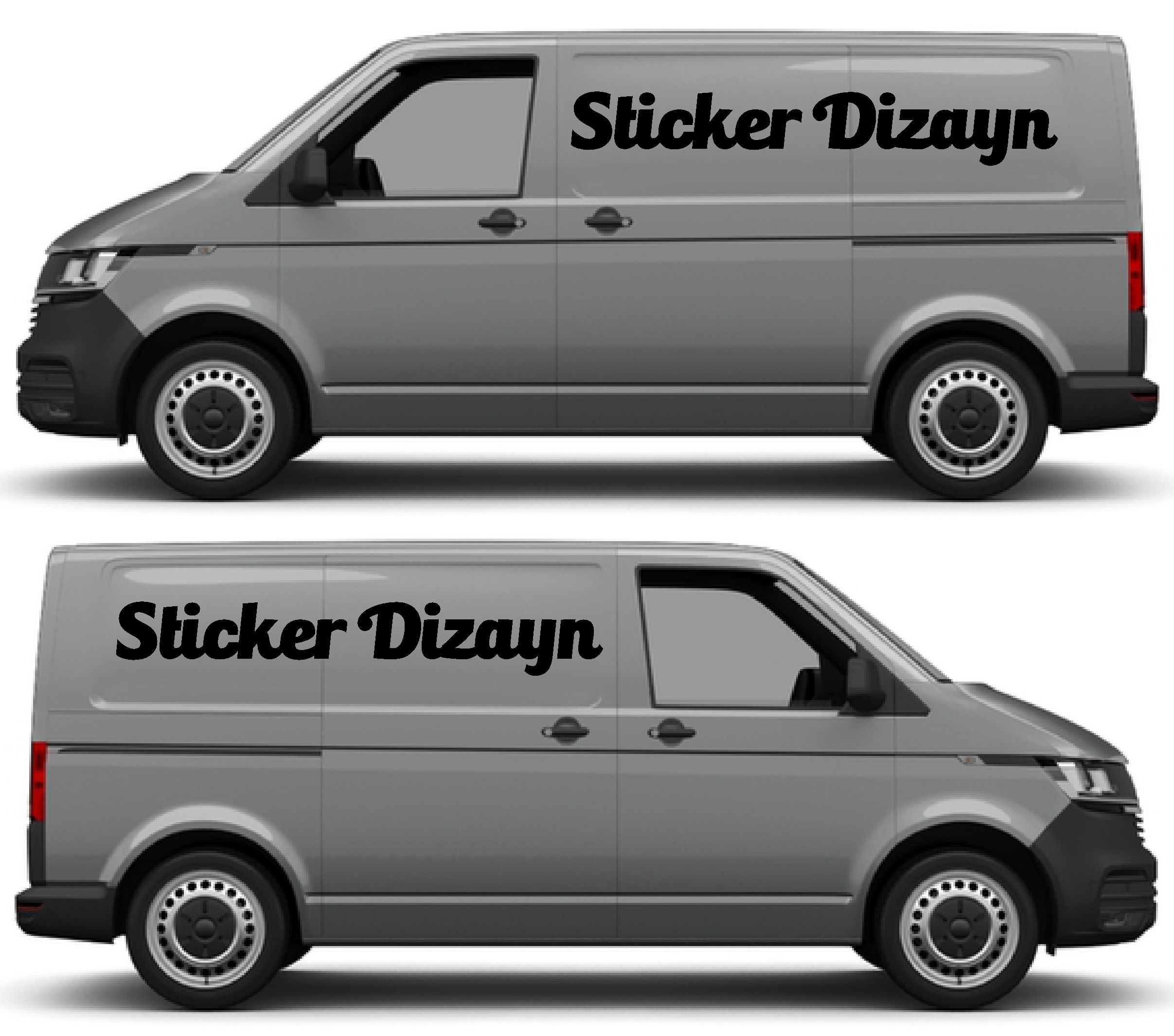 Ki̇şi̇ye Özel Yazı - 2 Adet Isi̇m Soyi̇si̇m Yazı - Araba - Oto - Araç -Motosi̇klet - Karavan Sti̇cker Eti̇ket 02515 50 Cm 