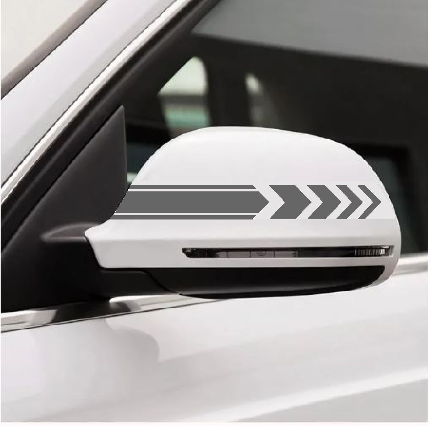Araba Oto Ayna Şeri̇t Sti̇cker - Araba Oto Cam Sti̇cker - 00106 15X2 Cm 