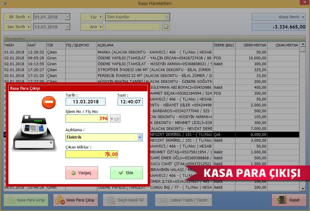 Demirsoft Ön Muhasebe Programı (466222612) 