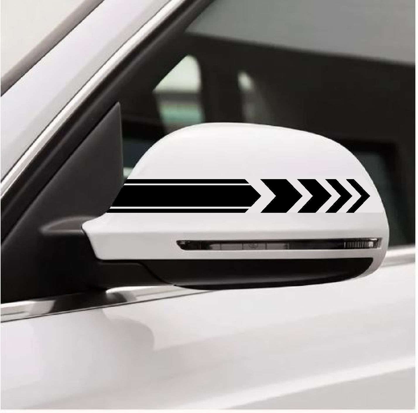 Araba Oto Ayna Şeri̇t Sti̇cker - Araba Oto Cam Sti̇cker - 00106 15X2 Cm 
