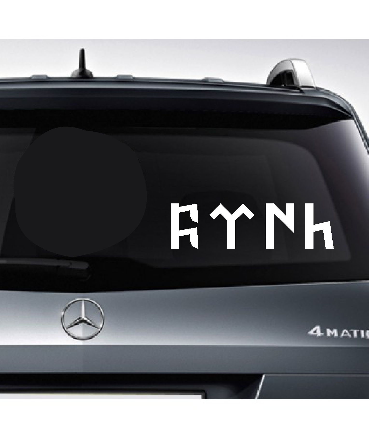 Göktürkçe Türk Sti̇cker, Göktük, Araba Oto Motosi̇klet Karavan Sti̇cker, Oto Sti̇cker, 00348 15X4 Cm