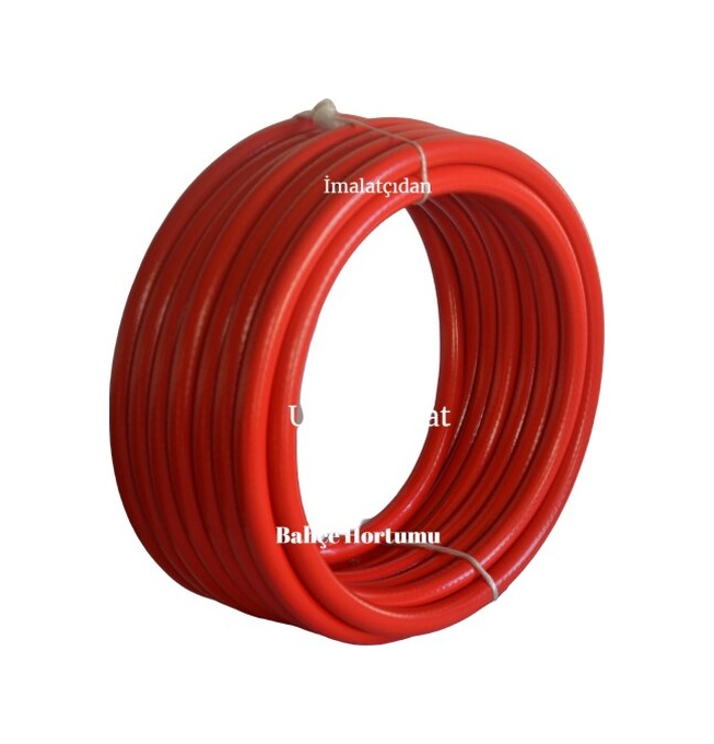 30 Metre Hortum Fi̇yatı 1/2 Inç Yarım Parmak (491702207)-5 Metre Kırmızı