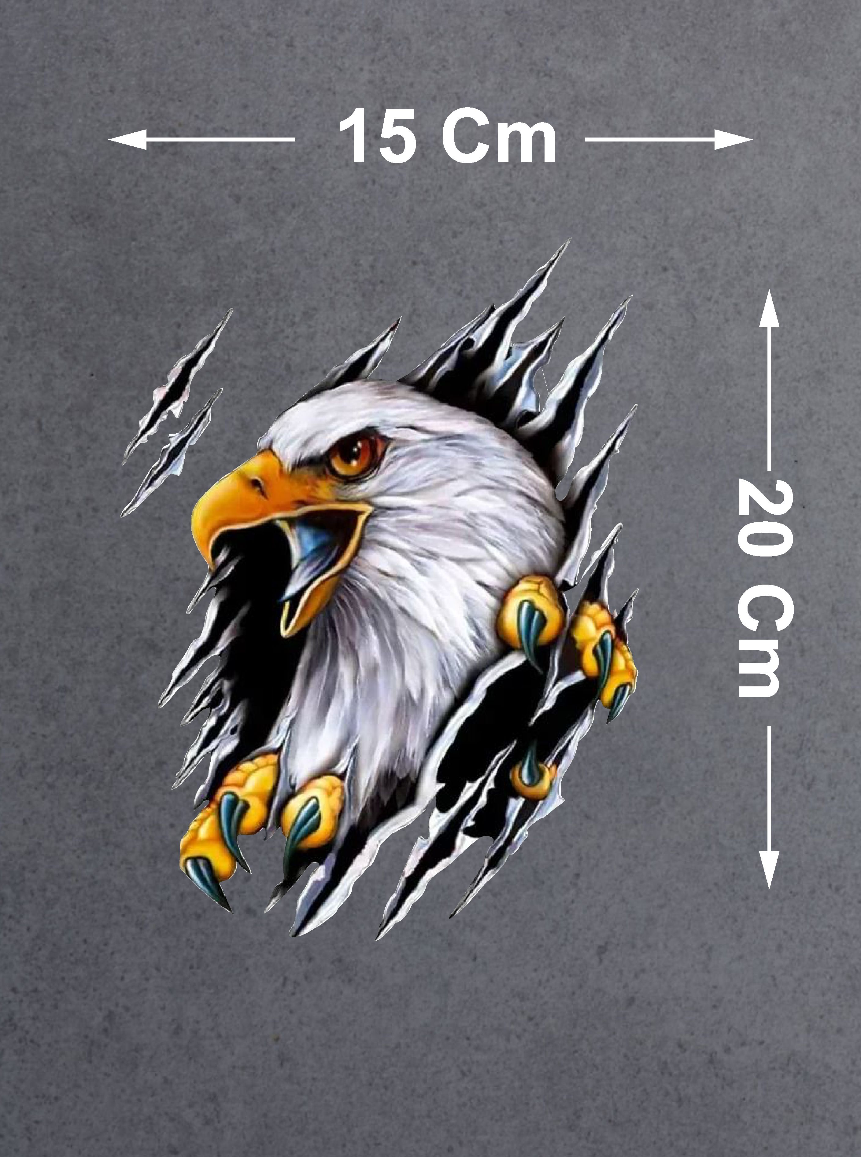 Kartal Vahşi̇ Kartal Pençe Beşi̇ktaş Karakartal Eagle Sti̇cker Araba Oto Motosi̇klet Sti̇cker 00045 50X37 Cm 