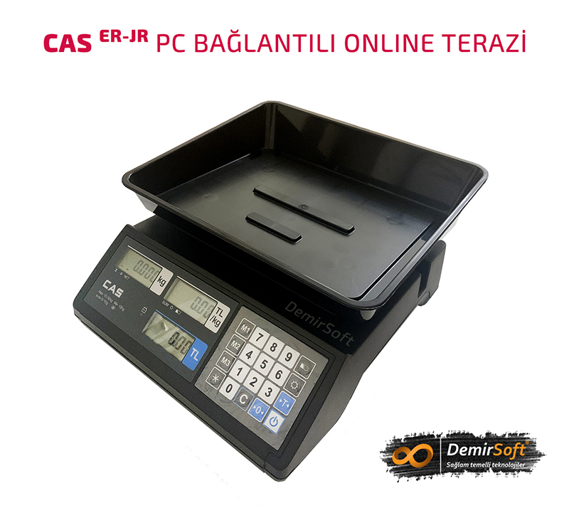 Cas Er Jr 30 Kg Fiyat Hesaplamalı Elektronik Terazi 