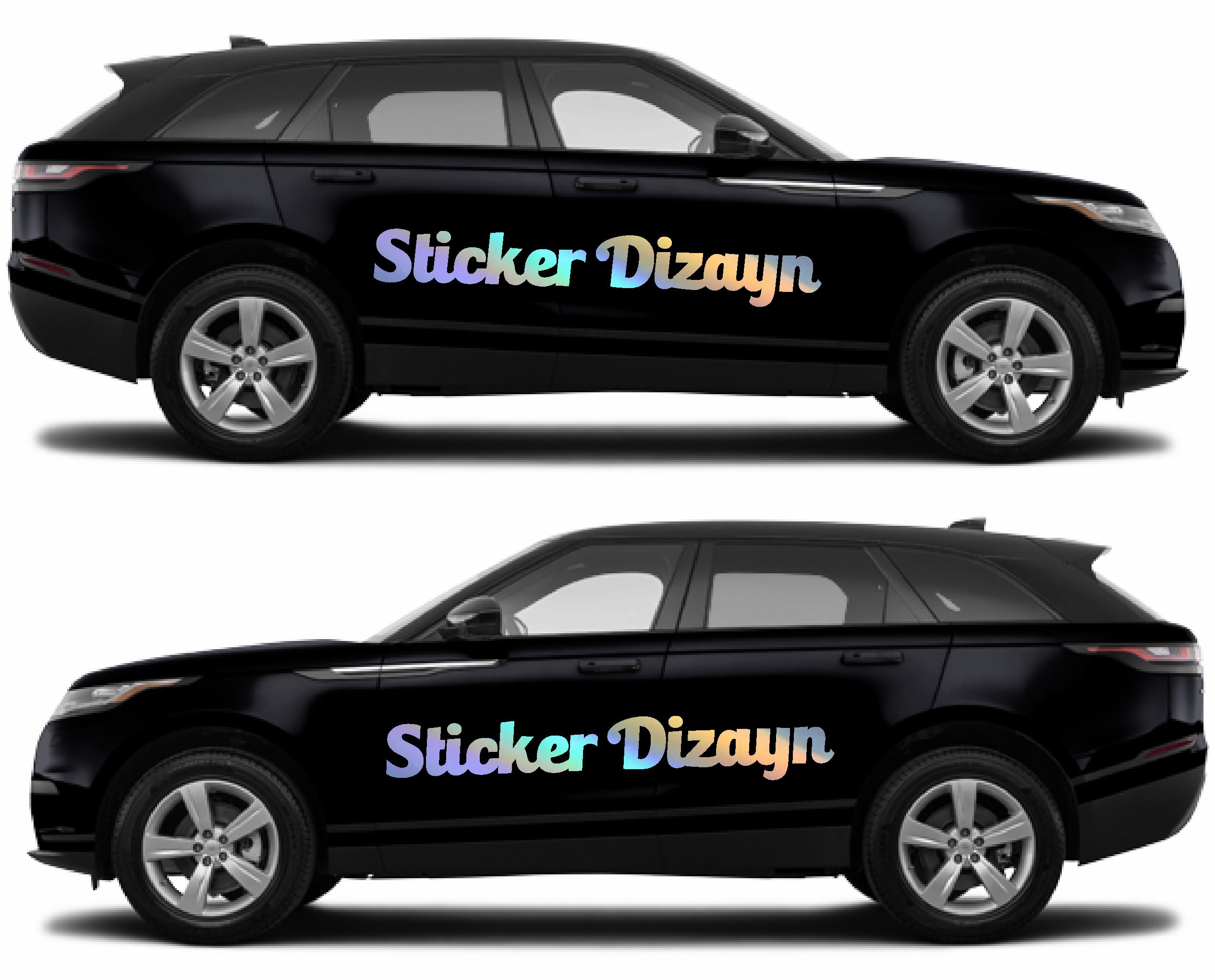 Ki̇şi̇ye Özel Yazı - 2 Adet Isi̇m Soyi̇si̇m Yazı - Araba - Oto - Araç -Motosi̇klet - Karavan Sti̇cker Eti̇ket 00096 60 Cm 