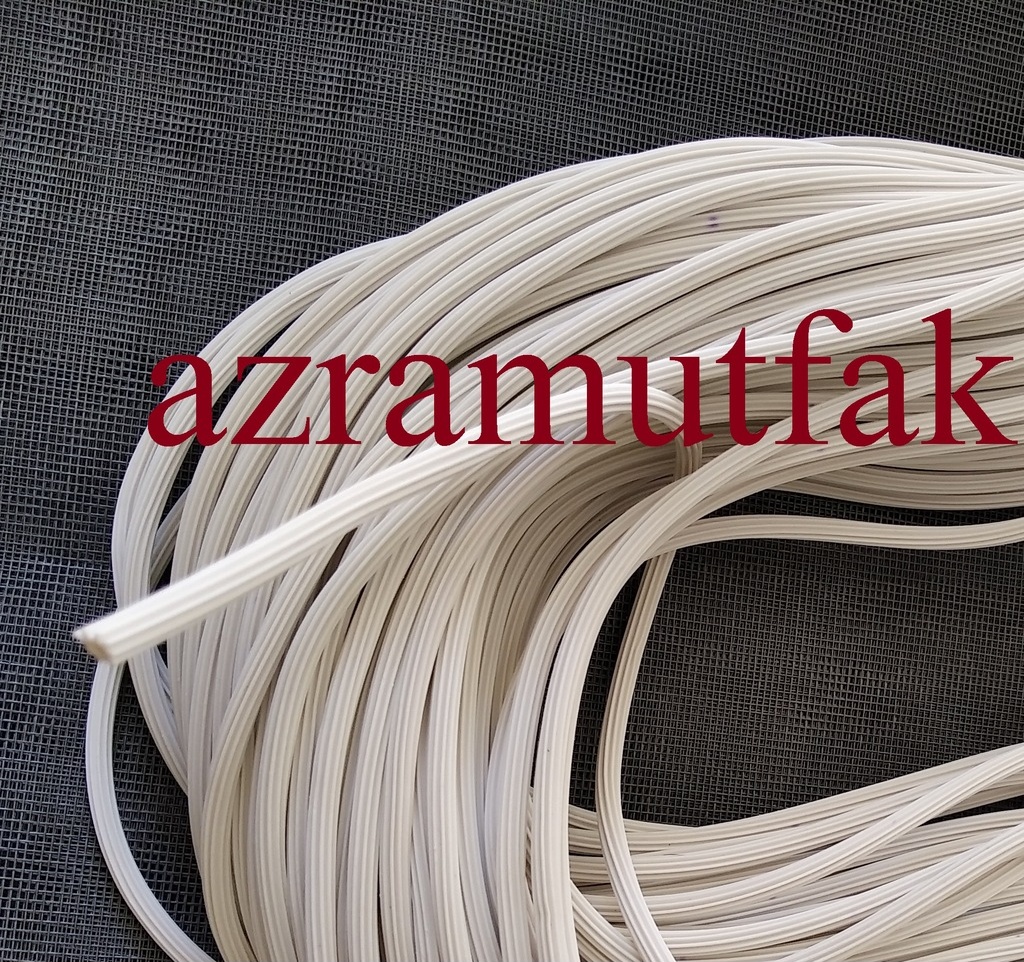 Si̇nekli̇k Teli̇ Fi̇ti̇li̇-Si̇nekli̇k Tülü Contası-Fly Screen Wi̇re Wi̇ck 358620222 Si̇yah-10 M