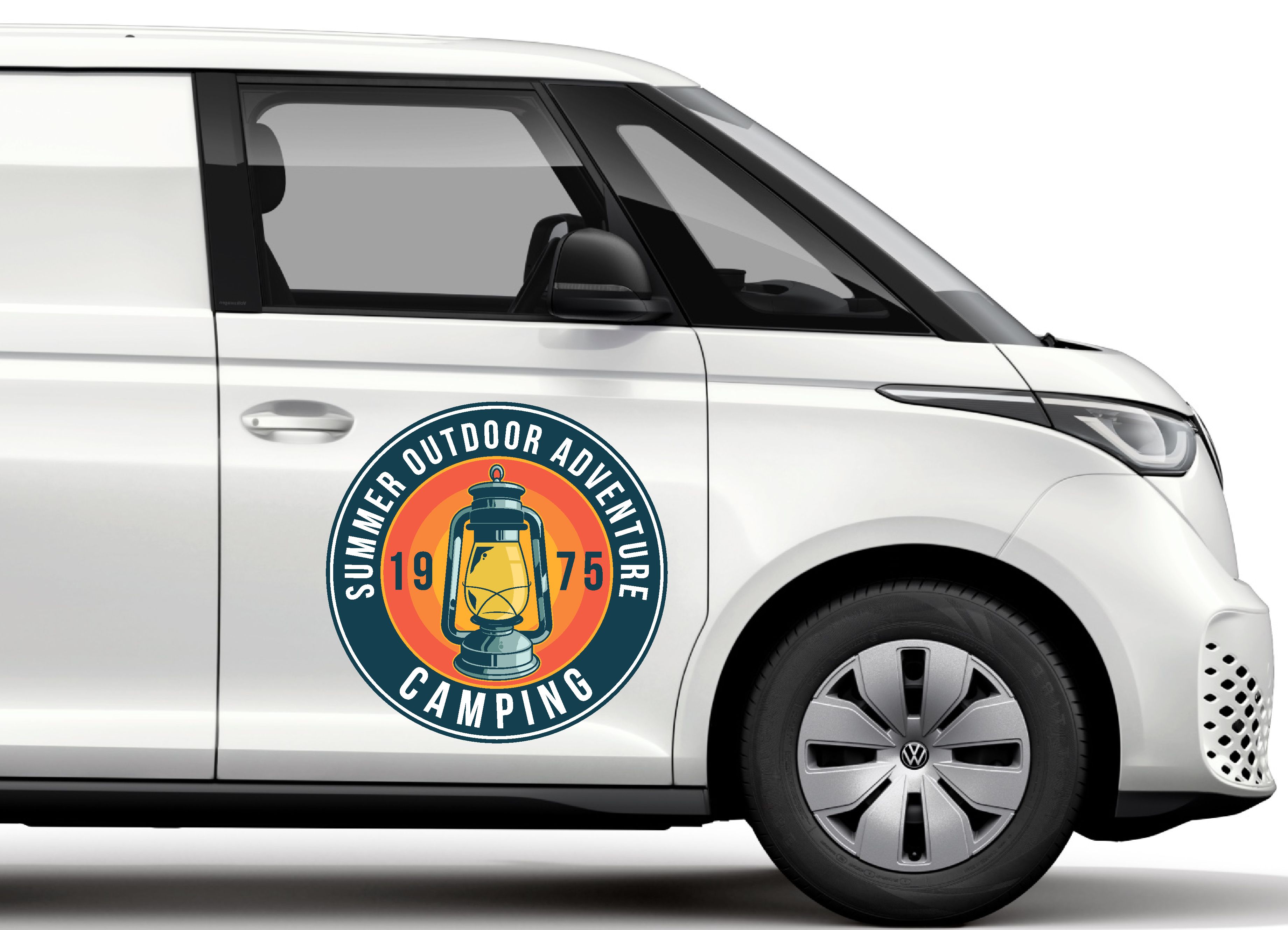 Kamp Sti̇cker, Kampçı Campi̇ng Adventure Off Road Sti̇cker, Araba Oto Pi̇ckup Karavan Sti̇cker 02023 10X10 Cm 