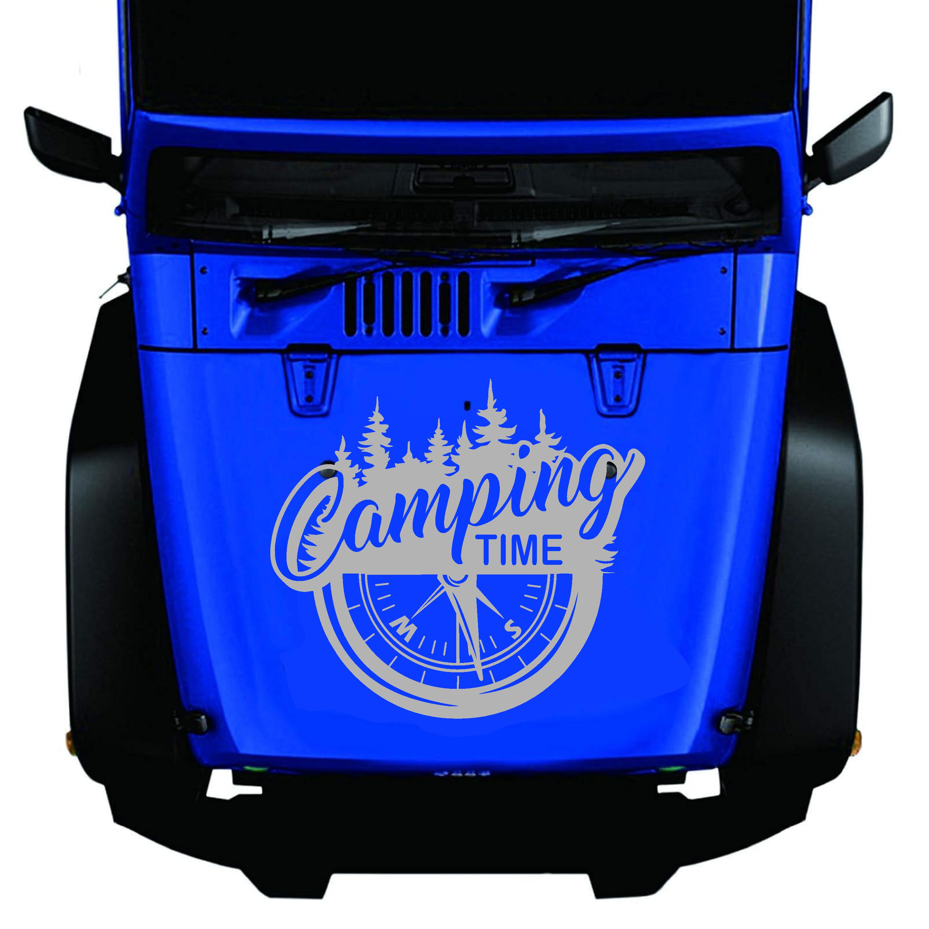Kamp Sti̇cker - 4X4 Off Road Adventure Avcı Sti̇cker - Araba Oto Motosi̇klet Karavan Sti̇cker - 02168 30 Cm 