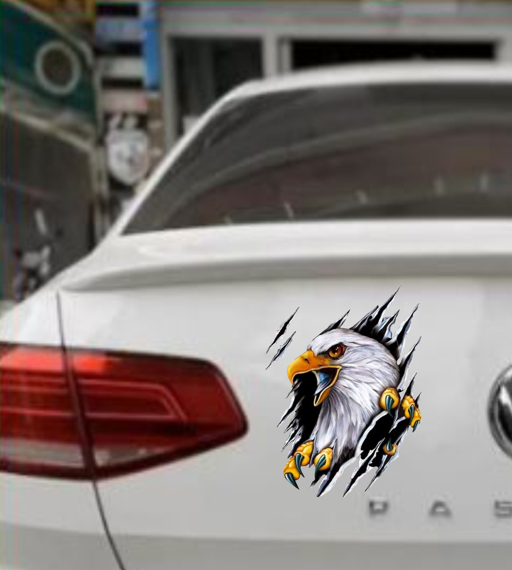 Kartal Vahşi̇ Kartal Pençe Beşi̇ktaş Karakartal Eagle Sti̇cker Araba Oto Motosi̇klet Sti̇cker 00045 50X37 Cm 