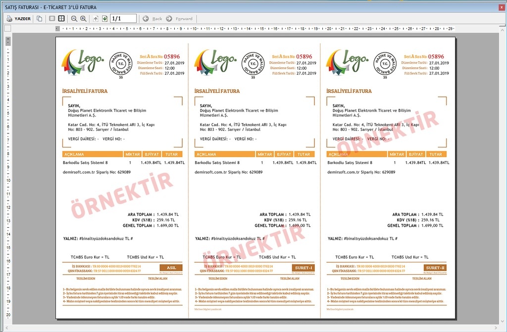 Demirsoft Ön Muhasebe Programı (466222612) 