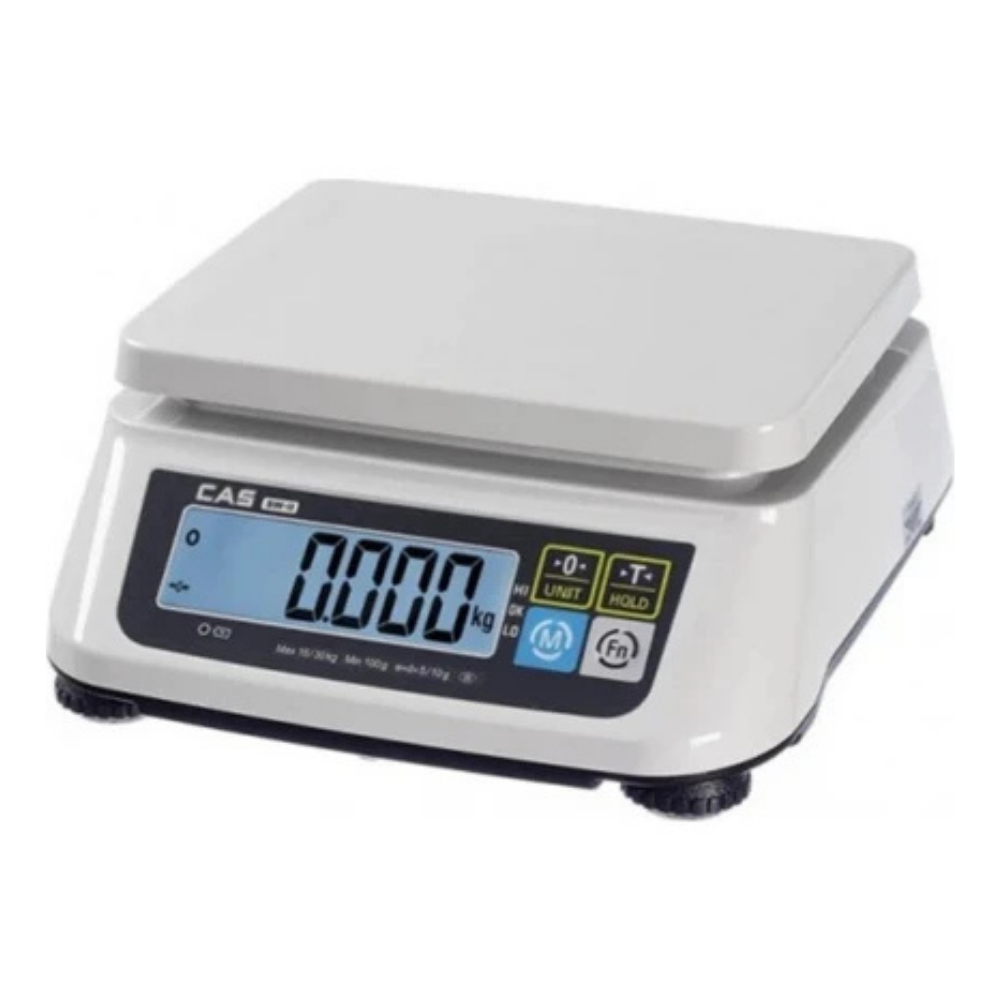 Cas Sw-Iı Dijital Hassas Terazi - 1 Gr Hassasiyet, 30 Kg Kapasite 