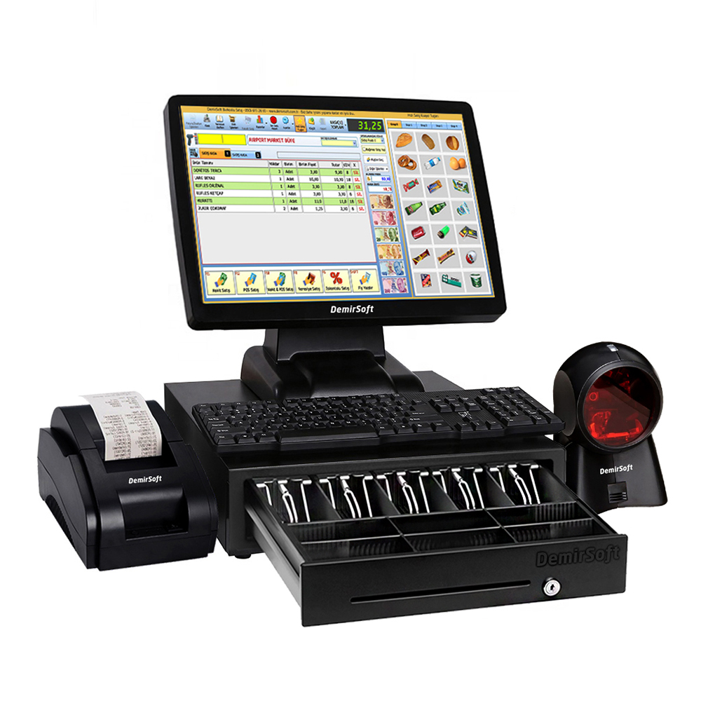 Market Mağaza Hızlı Satış Pos Dokunmatik 