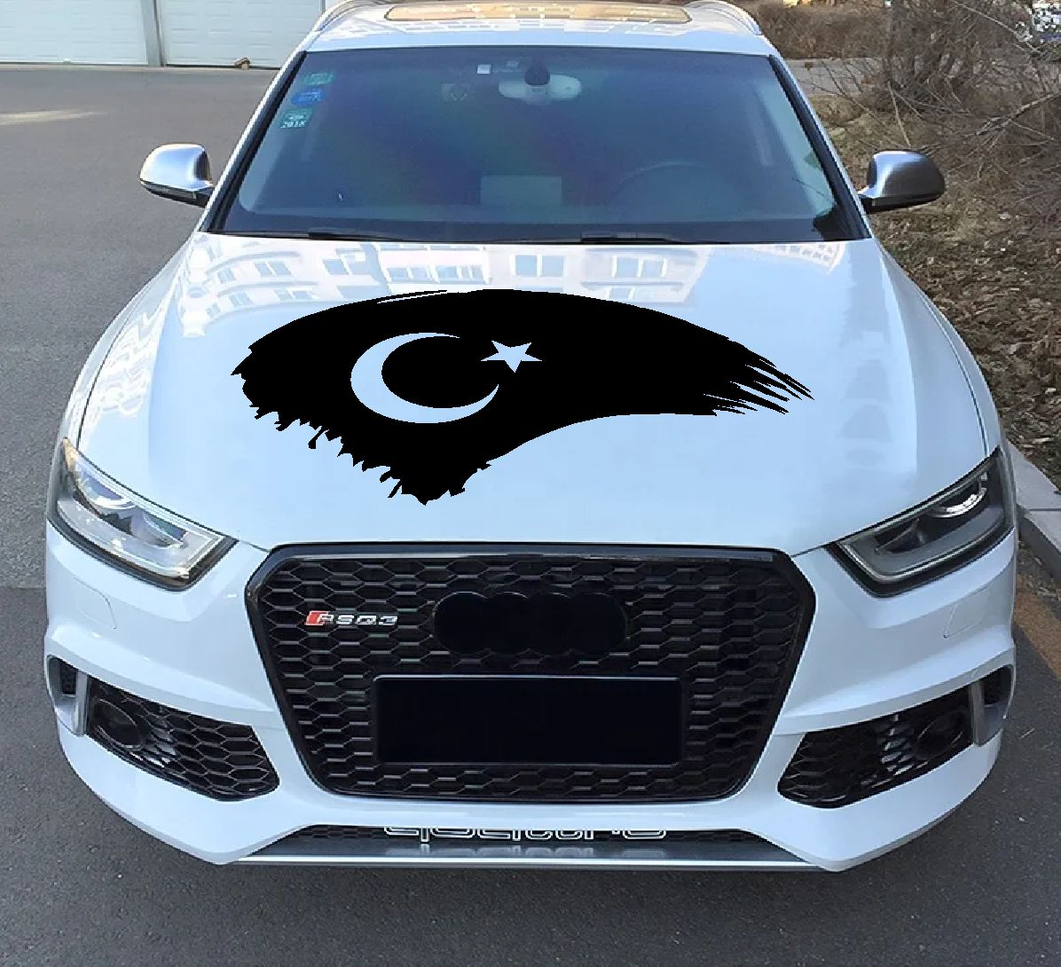 Türk Bayrağı Sti̇cker, Ay Yıldız, Türki̇ye, Araba Oto Motosi̇klet Karavan Sti̇cker 00786 30X15 Cm 