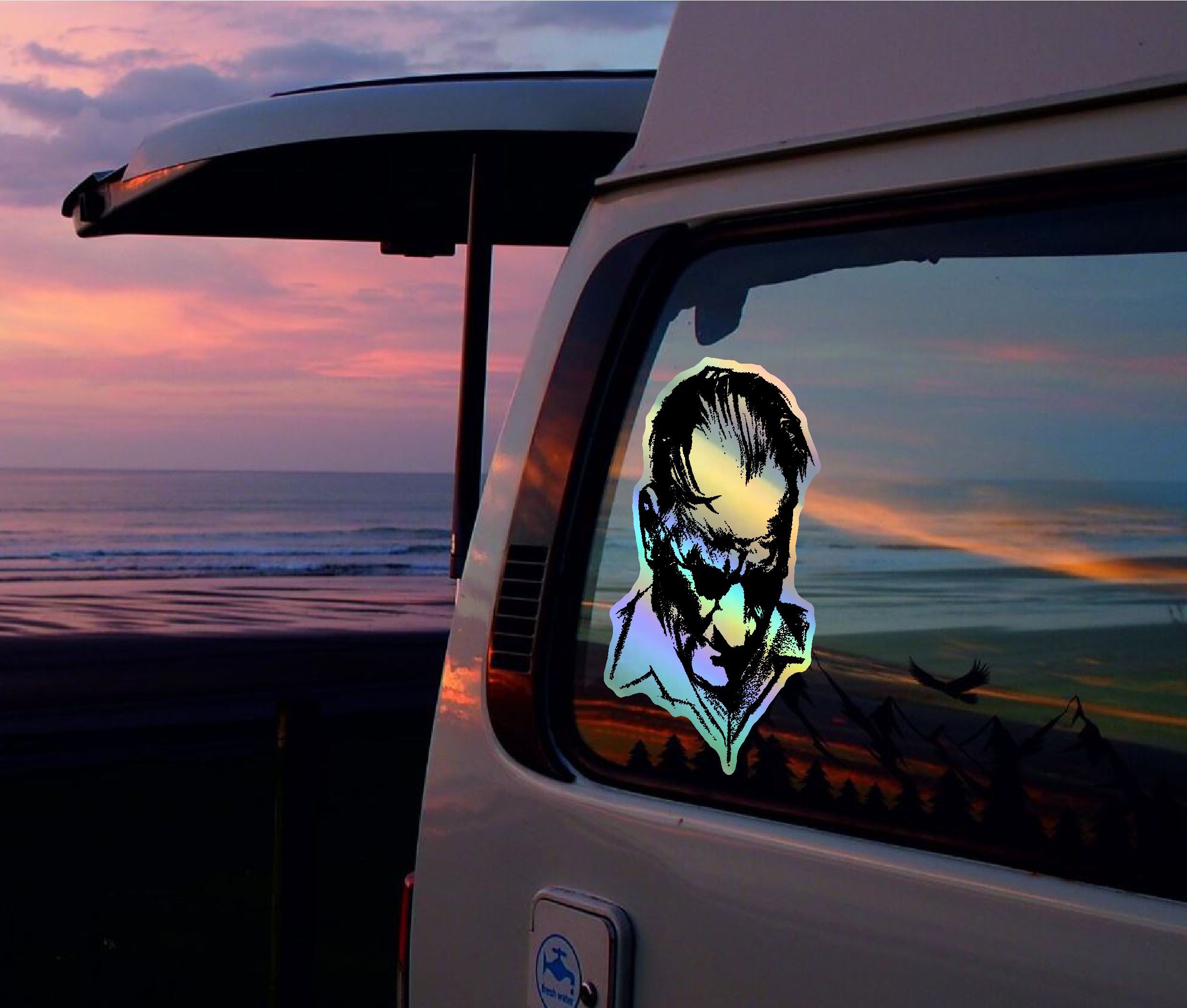 Hologramlı Janjanlı Atatürk Si̇lüet Sti̇cker - Ata Gazi̇ Mustafa Kemal Sti̇cker - Araba Oto Motosi̇klet Karavan Sti̇cker 03007 8X6 Cm 