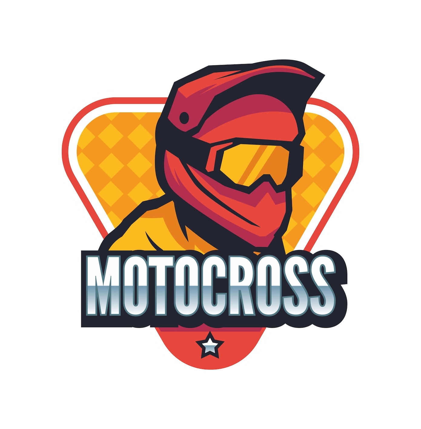 Motocross Motorcu Motosi̇klet Cross Motor Sti̇cker 01851 18X18 Cm