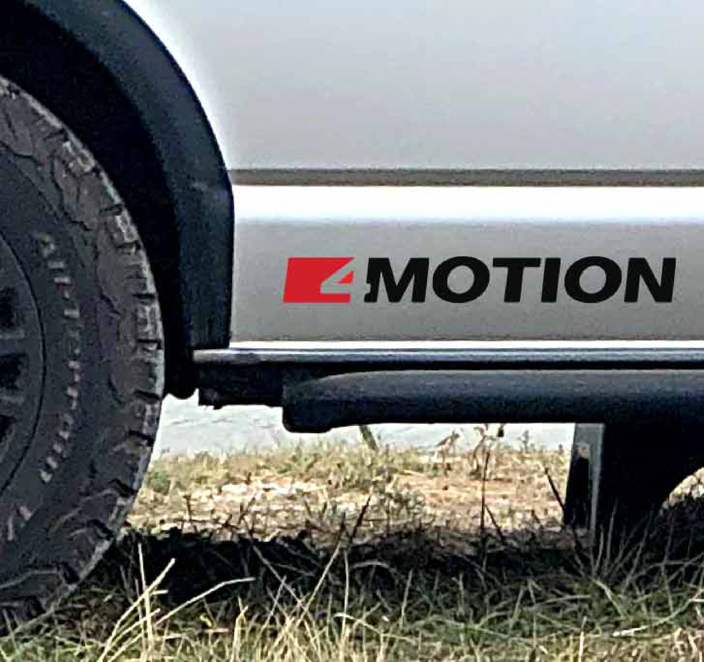 Volkswagen 4 Moti̇on Sti̇cker 2 Adet 00600 15X2 Cm