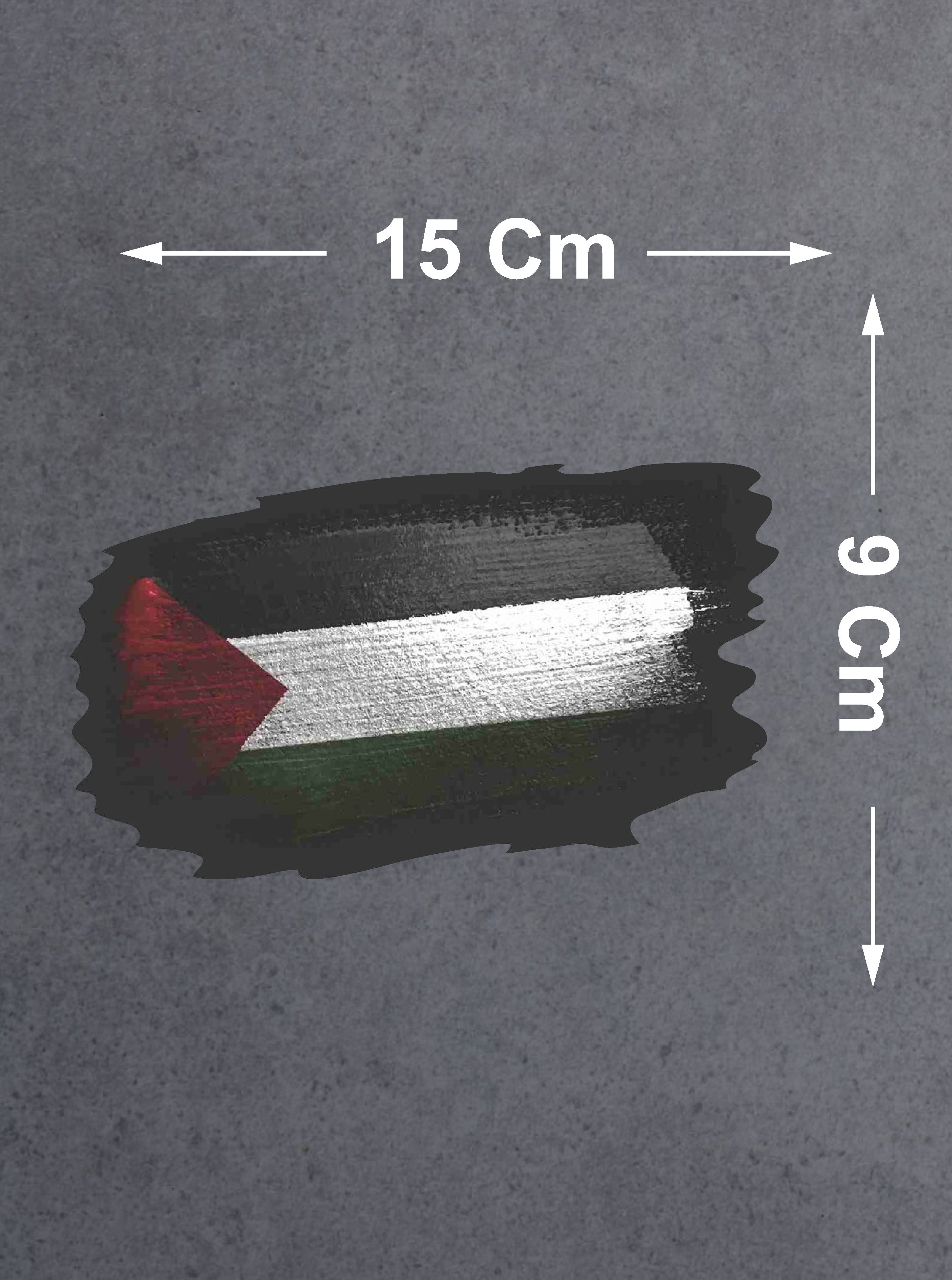 Özgür Fi̇li̇sti̇n Sti̇cker - Free Palesti̇ne - Sti̇cker - Araba Oto Motosi̇klet Karavan Sti̇cker - 02510 10X6 Cm 