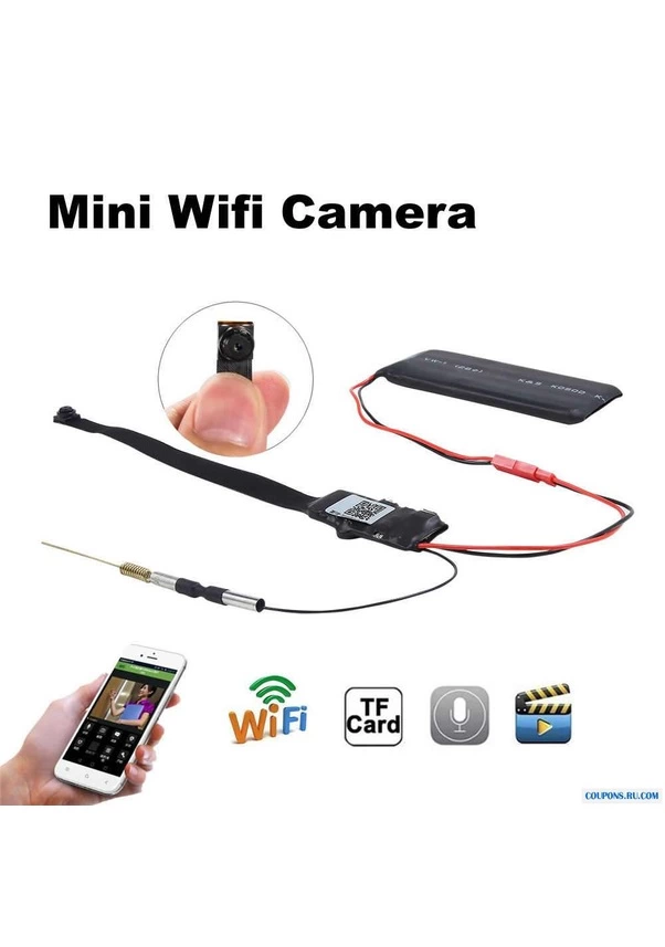Evimdeyokyok 1080P Ip Modül Full Hd Wifi Kamera Güvenlik Bakıcı Kamerası