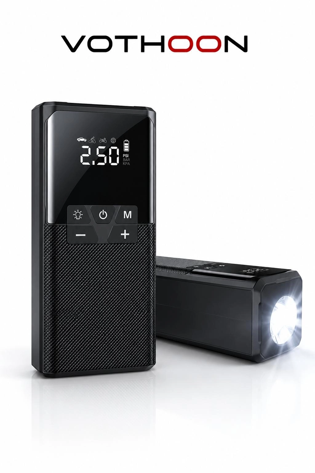 Evimdeyokyok 12000 Mah Akıllı Akü Takviye Ve Dijital Hava Pompası Akım Korumalı
