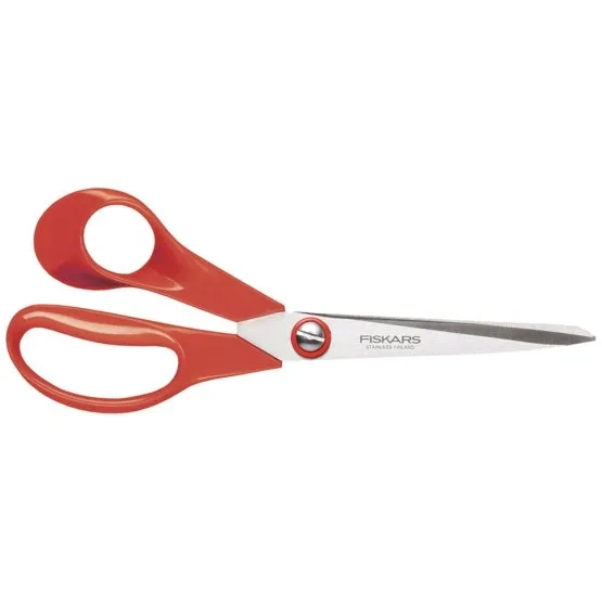 Evimdeyokyok 9850 M207 Sol El Kumaş Deri Ve Karton Makası No 8,5 İnç / 21 Cm - Paslanmaz Çelik