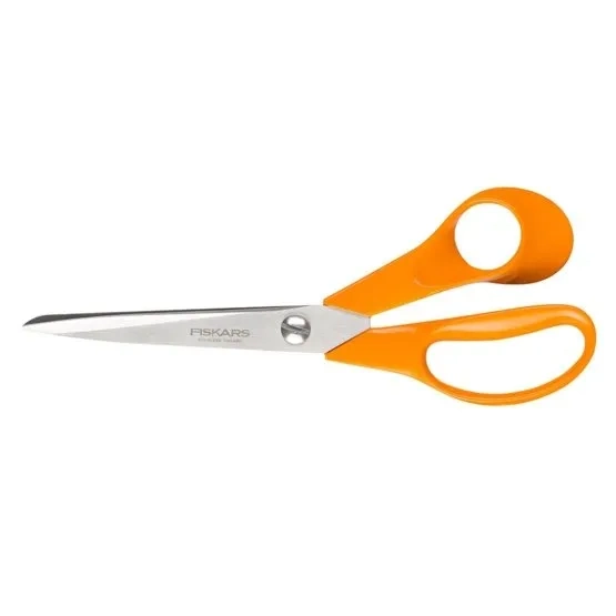 Evimdeyokyok 9853 M205 Kumaş Deri Ve Karton Makası No 8,5 İnç / 21 Cm - Paslanmaz Çelik
