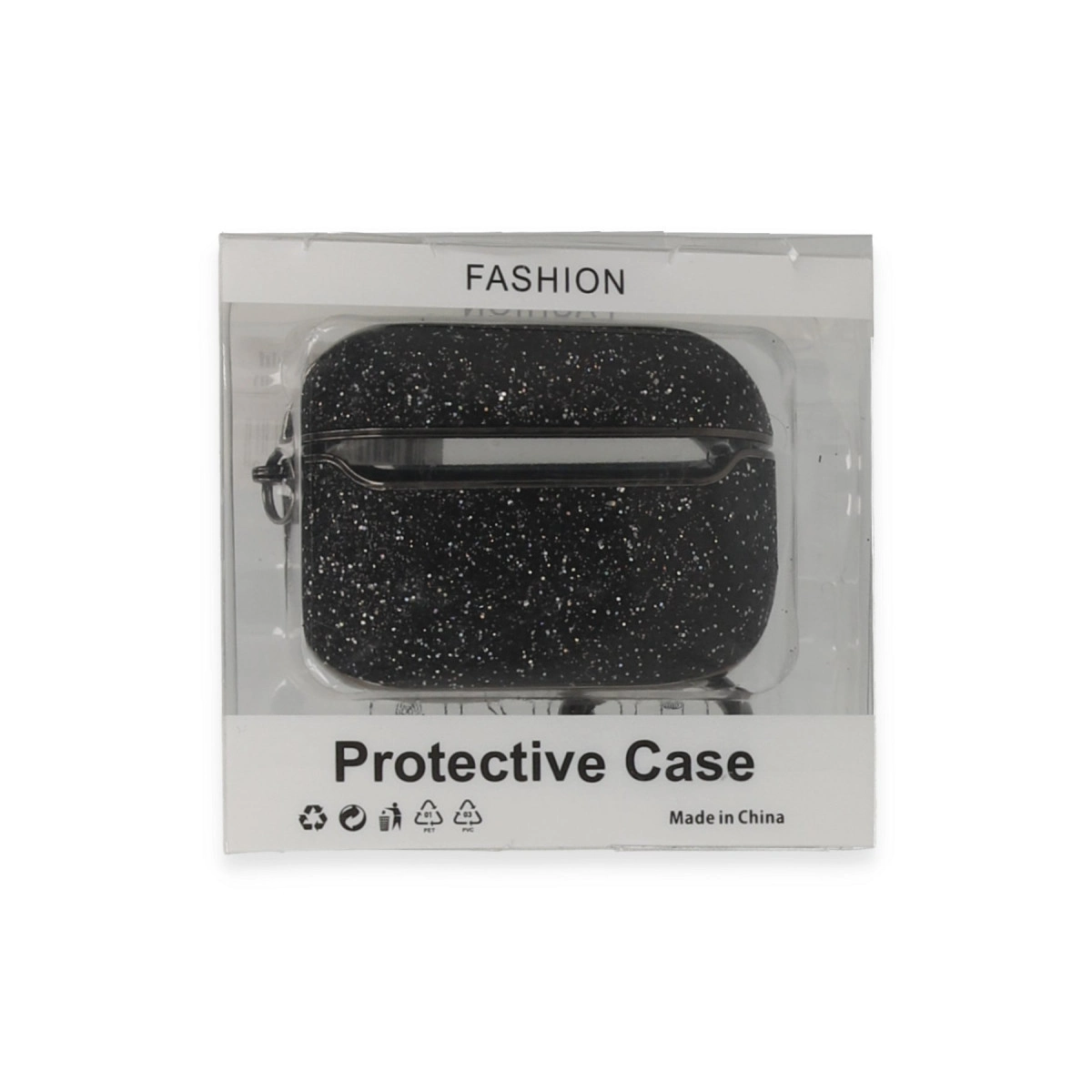Evimdeyokyok Apple Airpods Pro 2 (2.Nesil) Spell Simli Kılıf - Siyah