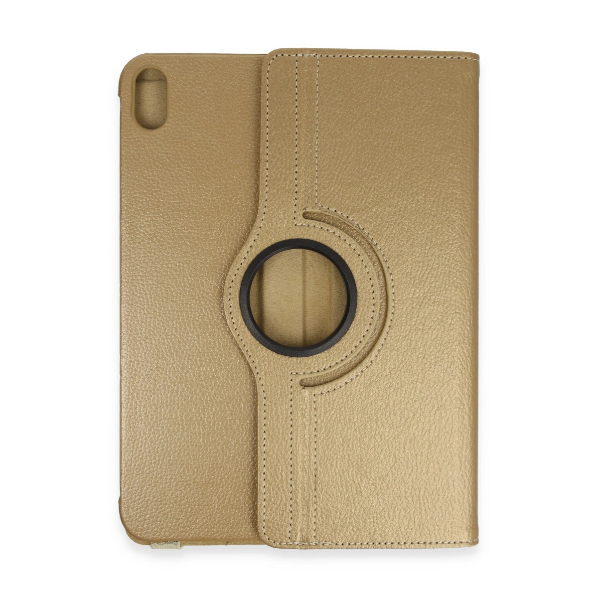 Evimdeyokyok Apple İpad 2022 10.9 (10.Nesil) Kılıf 360 Tablet Deri Kılıf - Gold