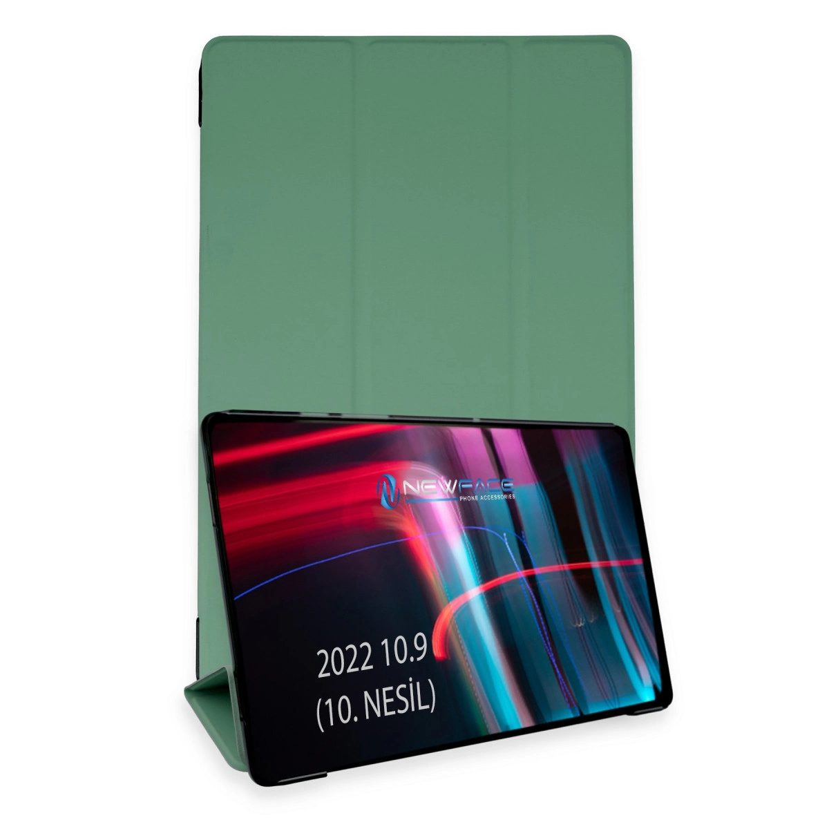 Evimdeyokyok Apple İpad 2022 10.9 (10.Nesil) Kılıf Tablet Smart Kılıf - Koyu Yeşil