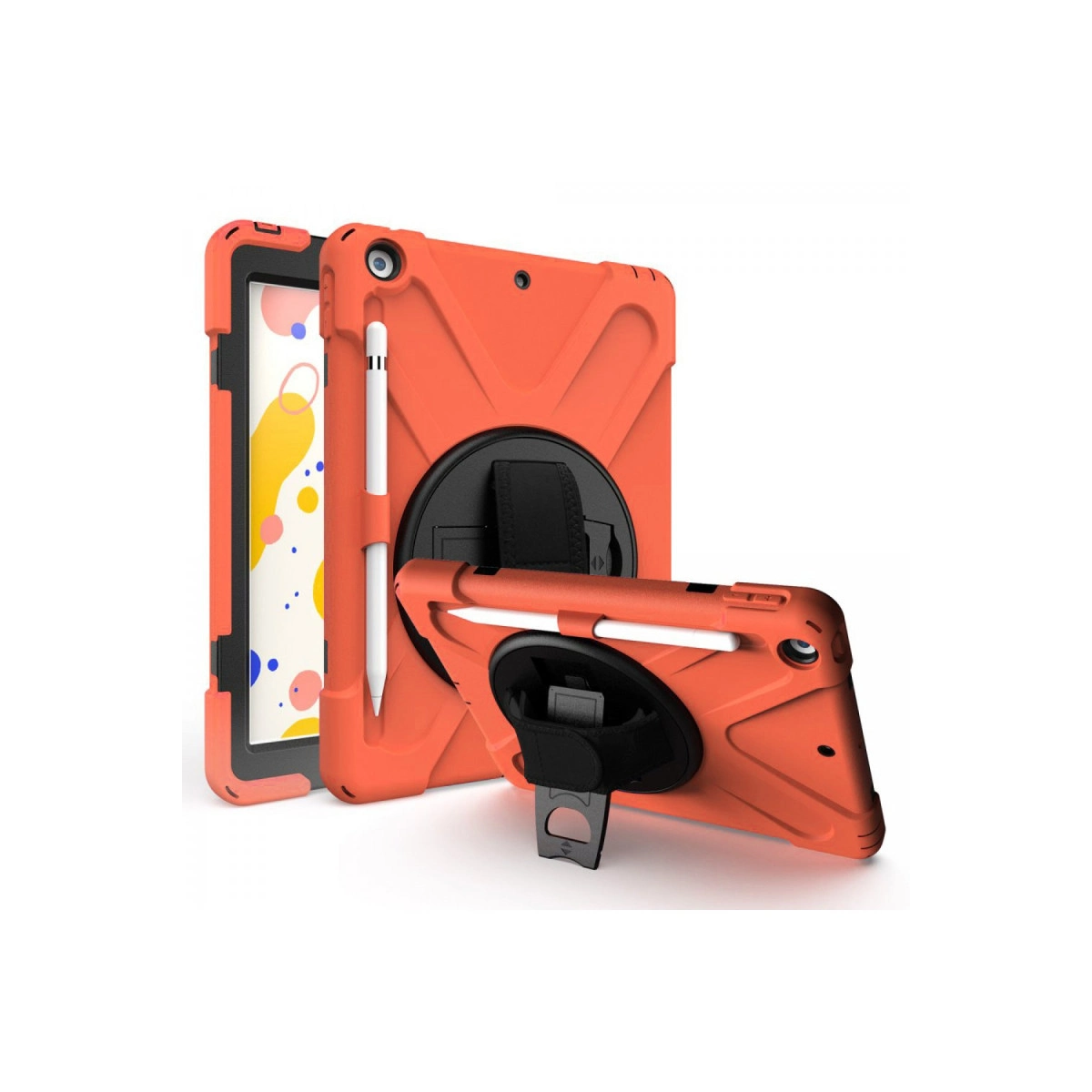 Evimdeyokyok Apple İpad 5 Air 9.7 Kılıf Amazing Tablet Kapak - Turuncu