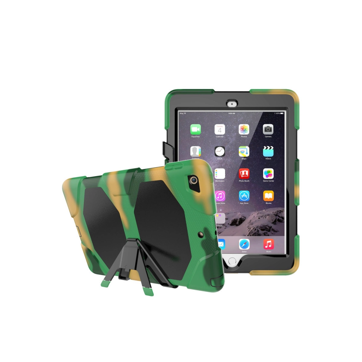 Evimdeyokyok Apple İpad 5 Air 9.7 Kılıf Griffin Tablet Kapak - Kamuflaj