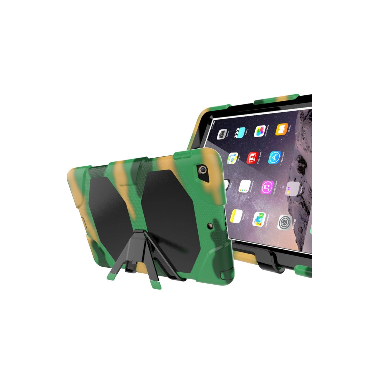 Evimdeyokyok Apple İpad 5 Air 9.7 Kılıf Griffin Tablet Kapak - Kamuflaj