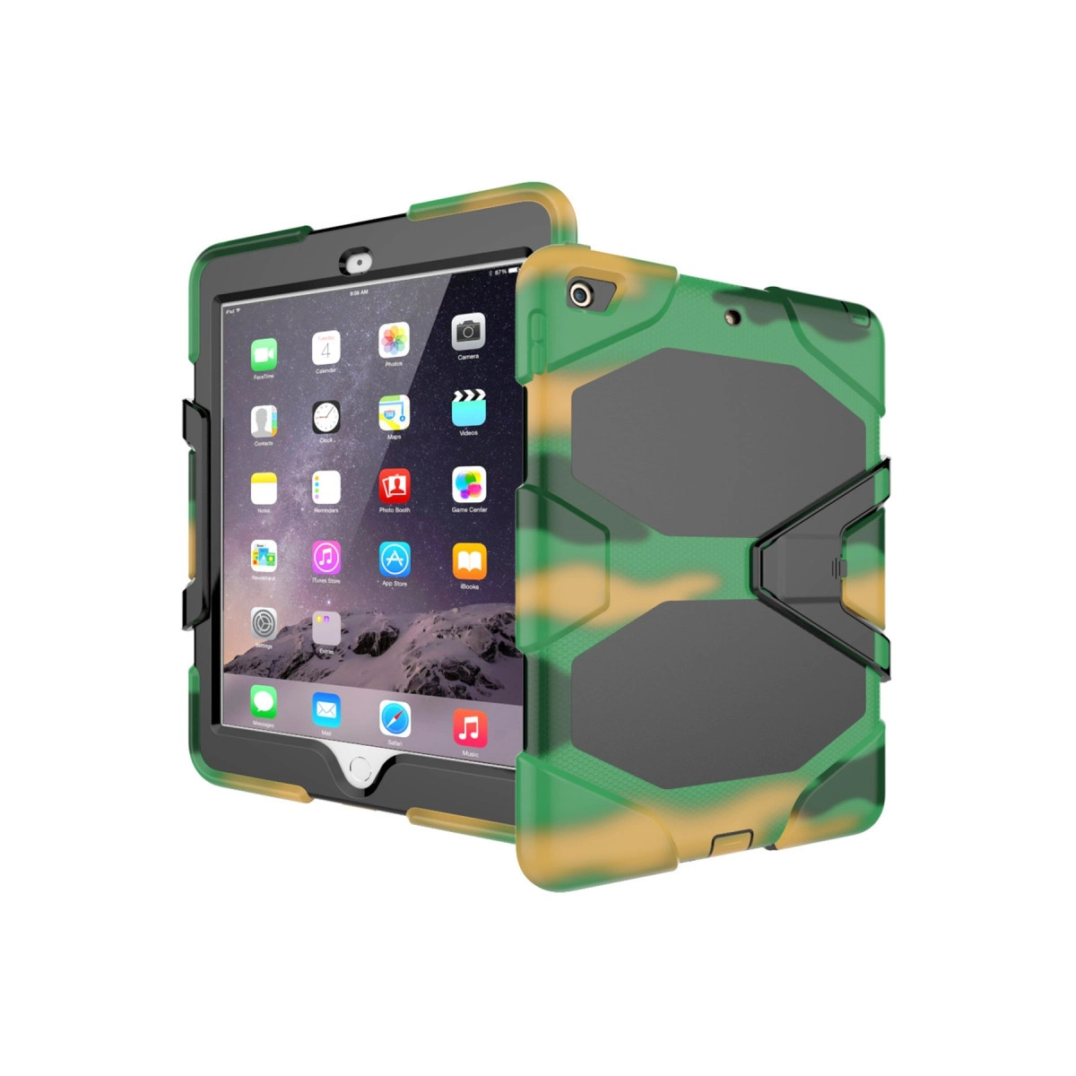 Evimdeyokyok Apple İpad 5 Air 9.7 Kılıf Griffin Tablet Kapak - Kamuflaj