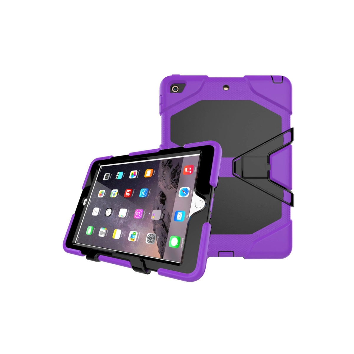Evimdeyokyok Apple İpad 5 Air 9.7 Kılıf Griffin Tablet Kapak - Mor