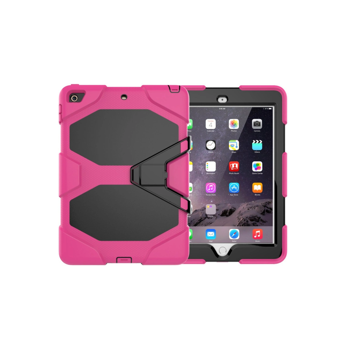Evimdeyokyok Apple İpad 5 Air 9.7 Kılıf Griffin Tablet Kapak - Pembe