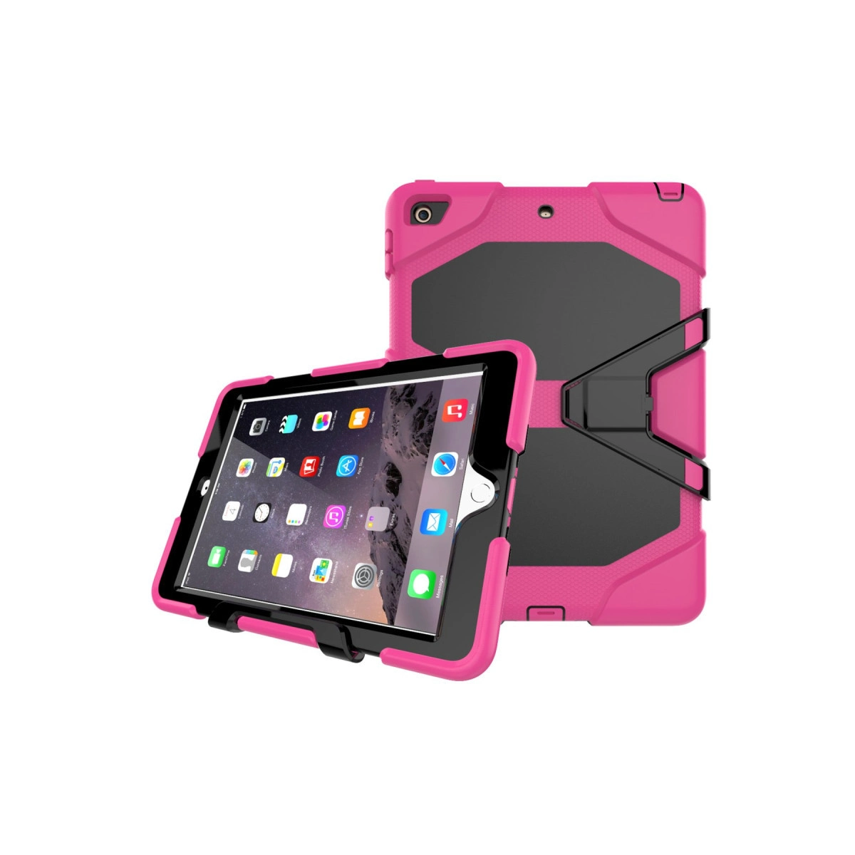 Evimdeyokyok Apple İpad 5 Air 9.7 Kılıf Griffin Tablet Kapak - Pembe