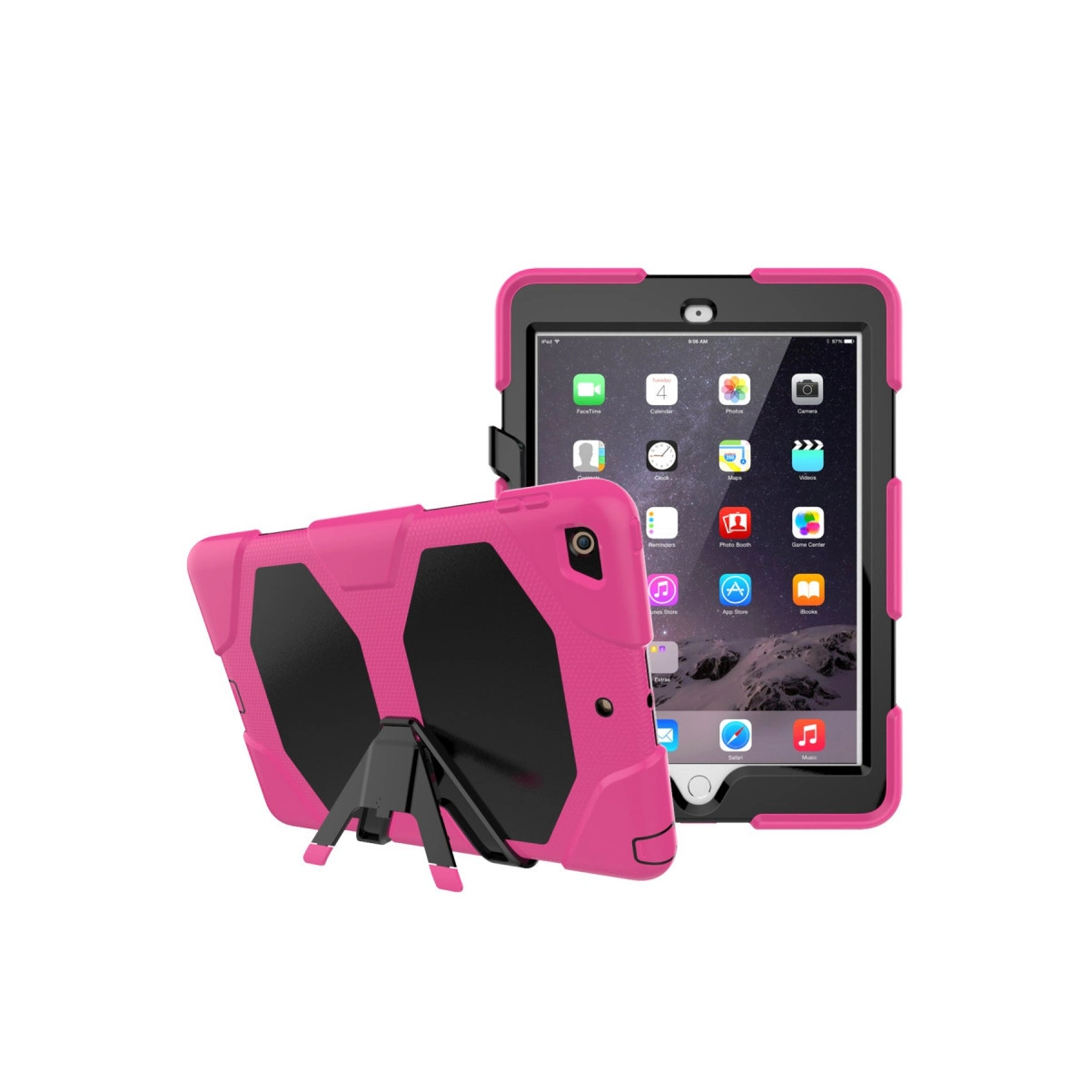 Evimdeyokyok Apple İpad 5 Air 9.7 Kılıf Griffin Tablet Kapak - Pembe