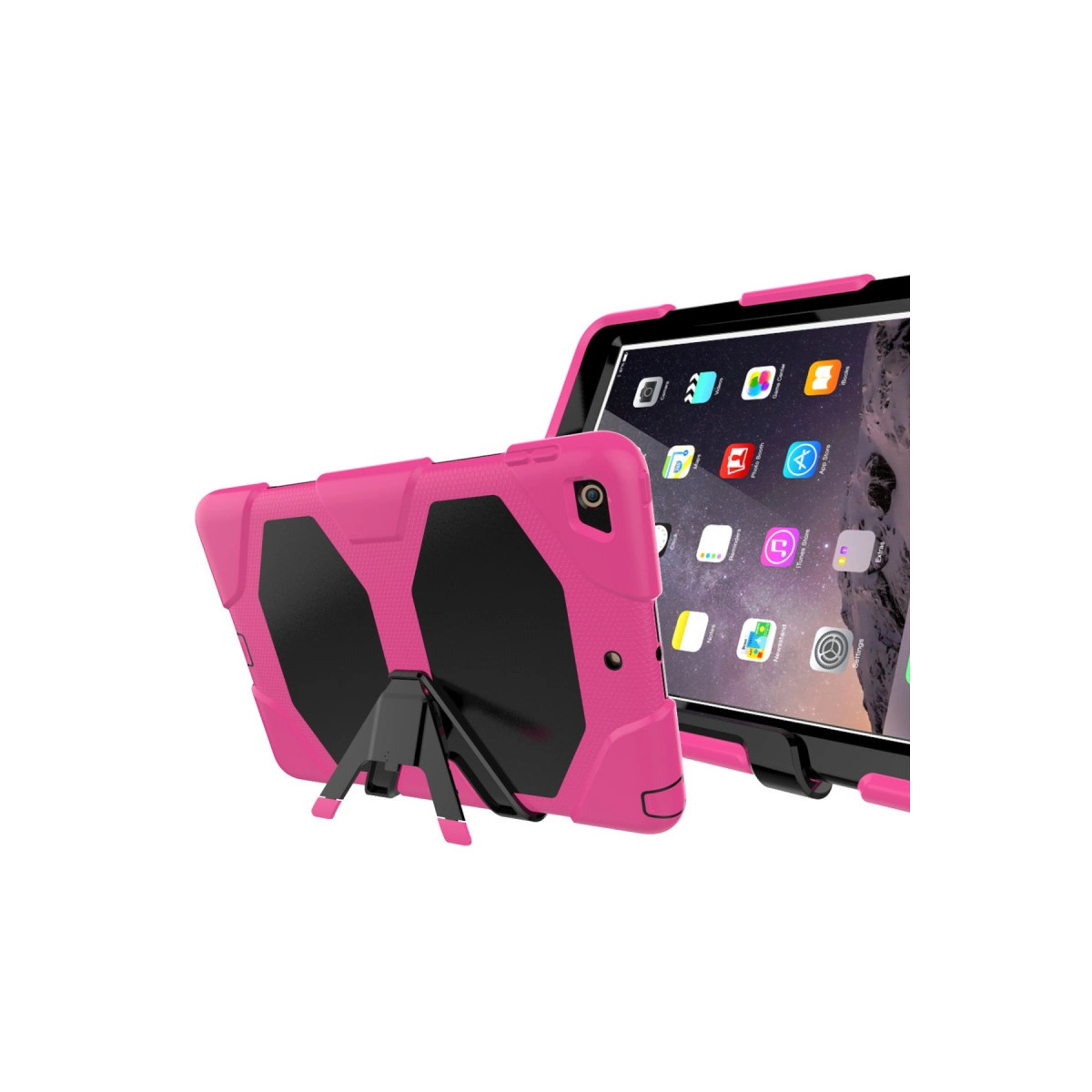 Evimdeyokyok Apple İpad 5 Air 9.7 Kılıf Griffin Tablet Kapak - Pembe