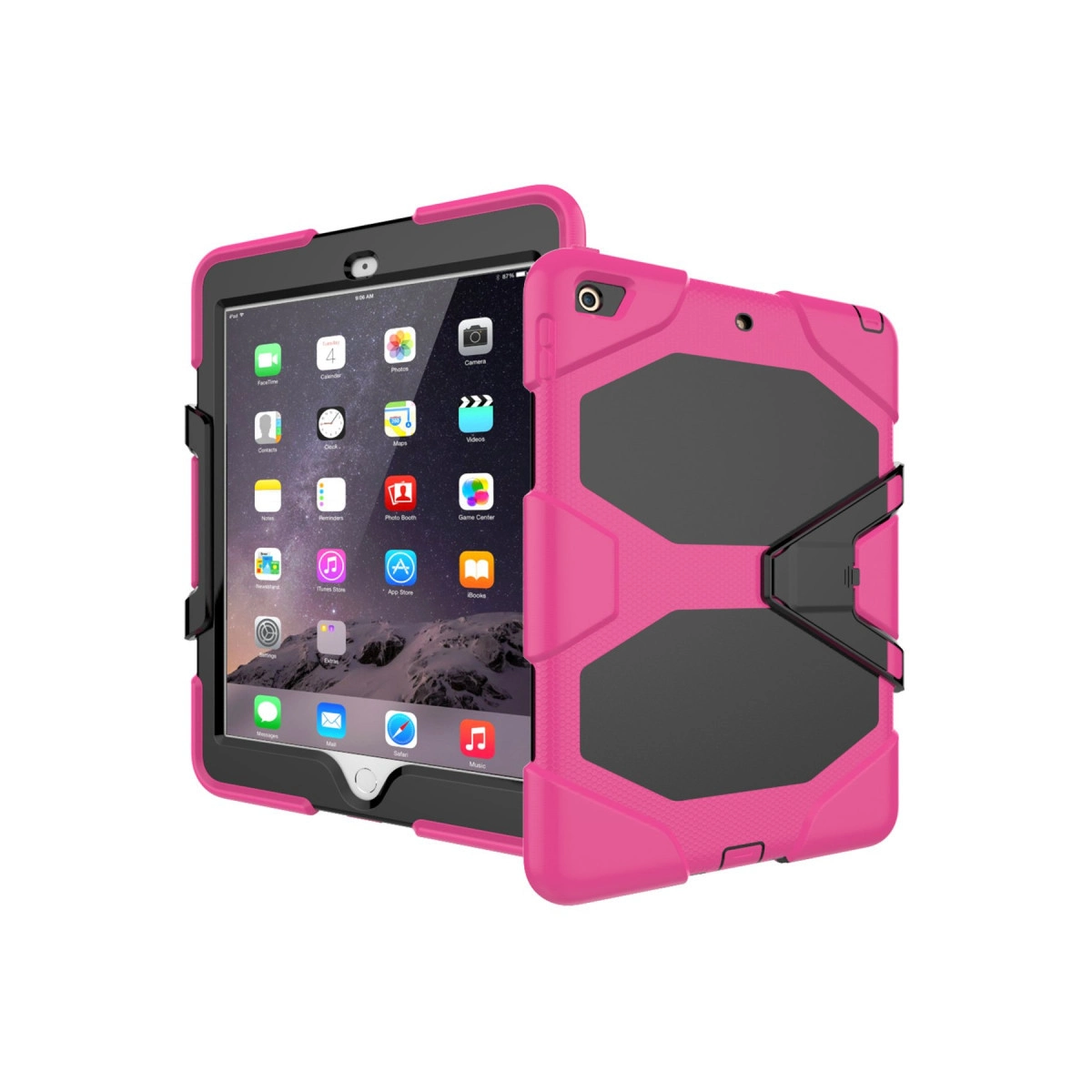 Evimdeyokyok Apple İpad 5 Air 9.7 Kılıf Griffin Tablet Kapak - Pembe