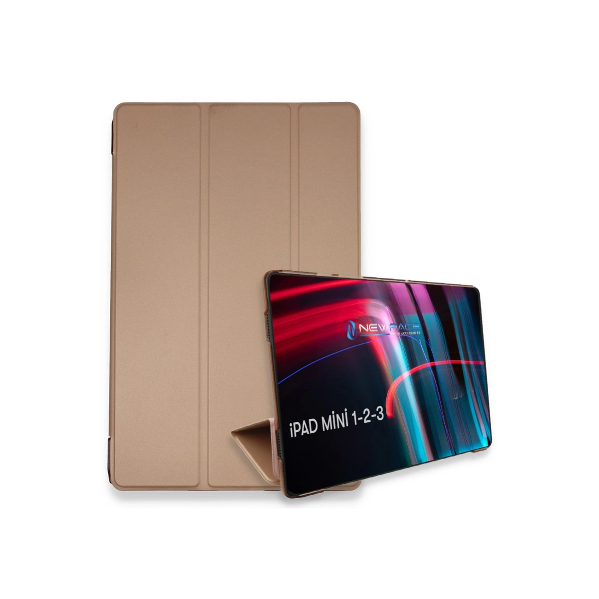 Evimdeyokyok Apple İpad Mini 3 Kılıf Tablet Smart Kılıf - Rose Gold
