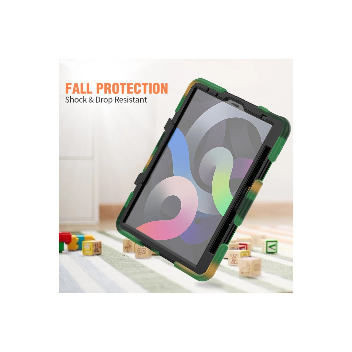 Evimdeyokyok Apple İpad Pro 11 (2020) Kılıf Griffin Tablet Kapak - Kamuflaj