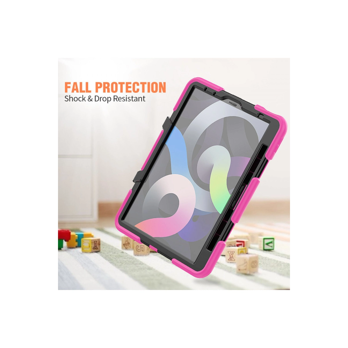 Evimdeyokyok Apple İpad Pro 11 (2020) Kılıf Griffin Tablet Kapak - Pembe