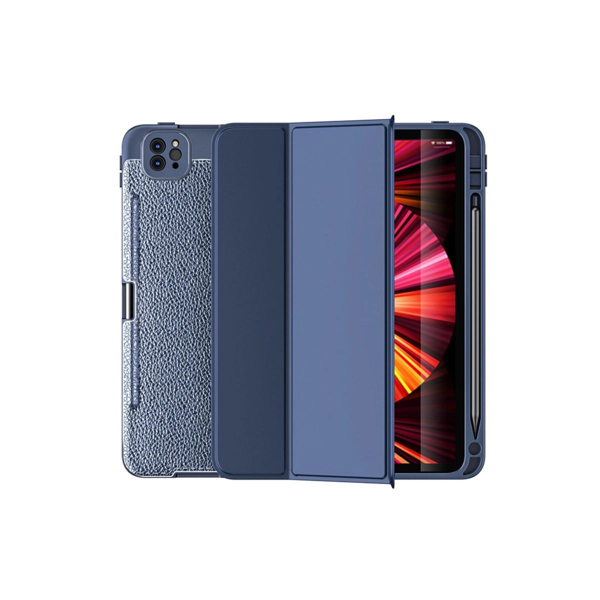 Evimdeyokyok Apple İpad Pro 11 (2020) Kılıf Tablet Focus Silikon - Lacivert